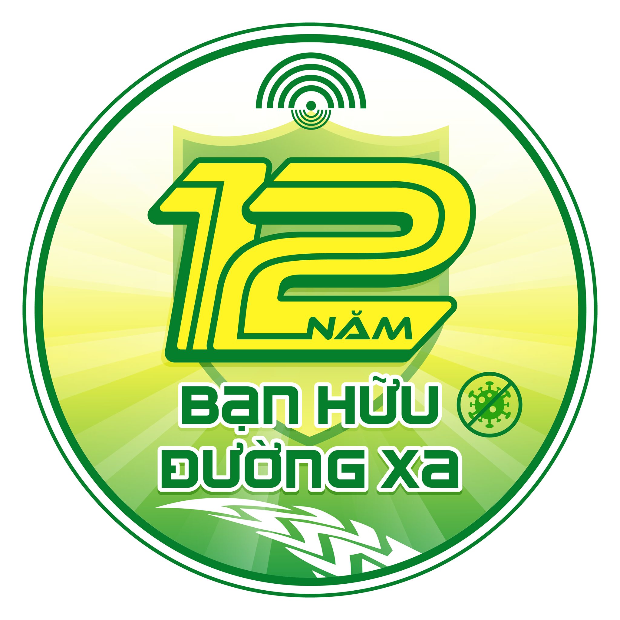 Logo BHĐX 12 năm