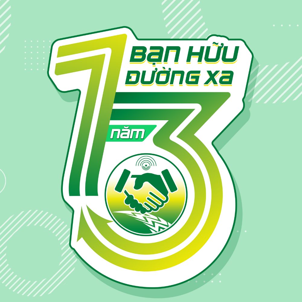 Logo BHĐX 13 năm